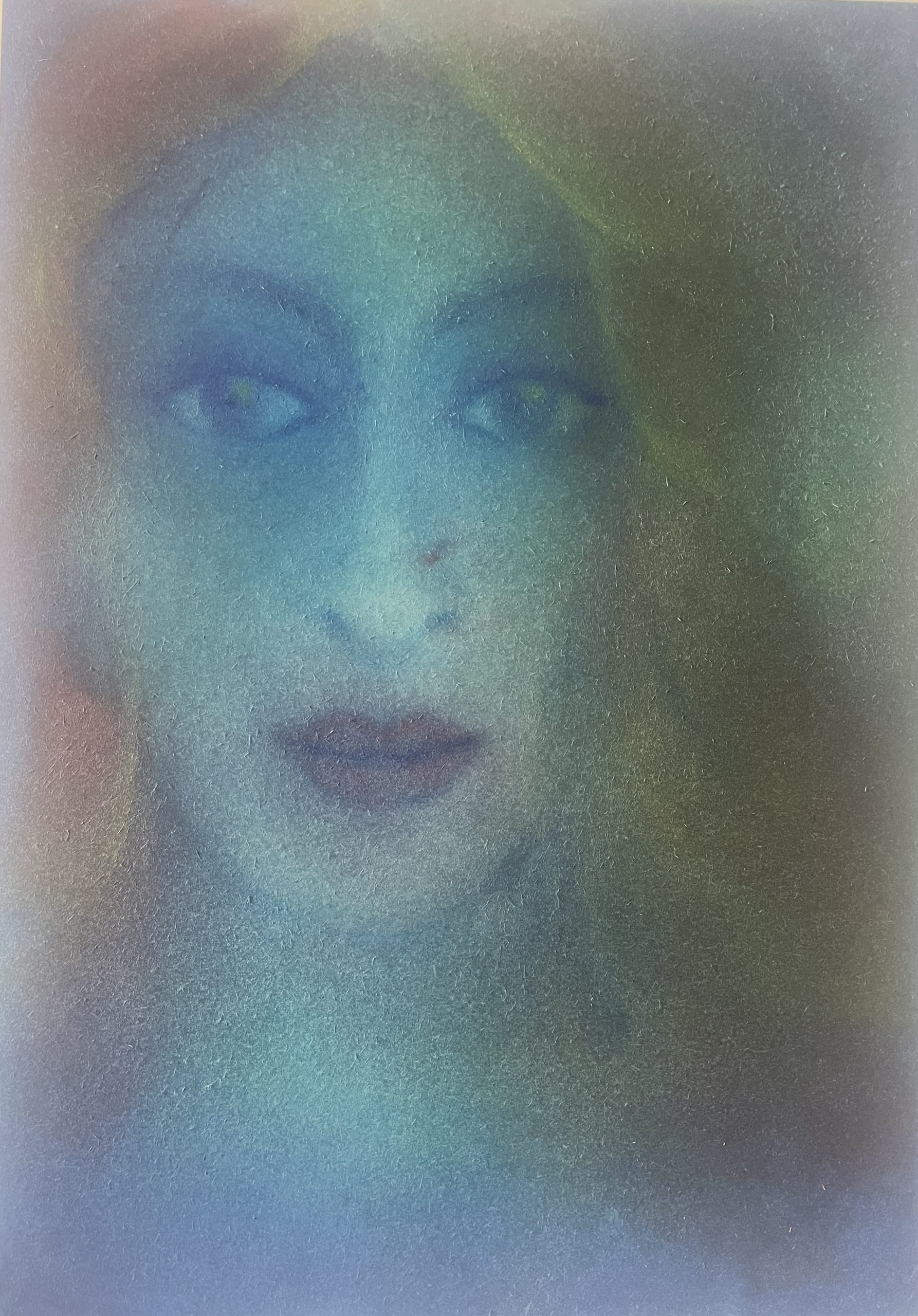 Eye looking deep within